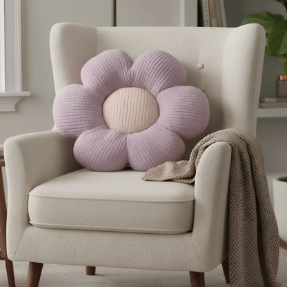Almofada Flor 40 cm – Macia, Decorativa e Confortável | Sono Leve