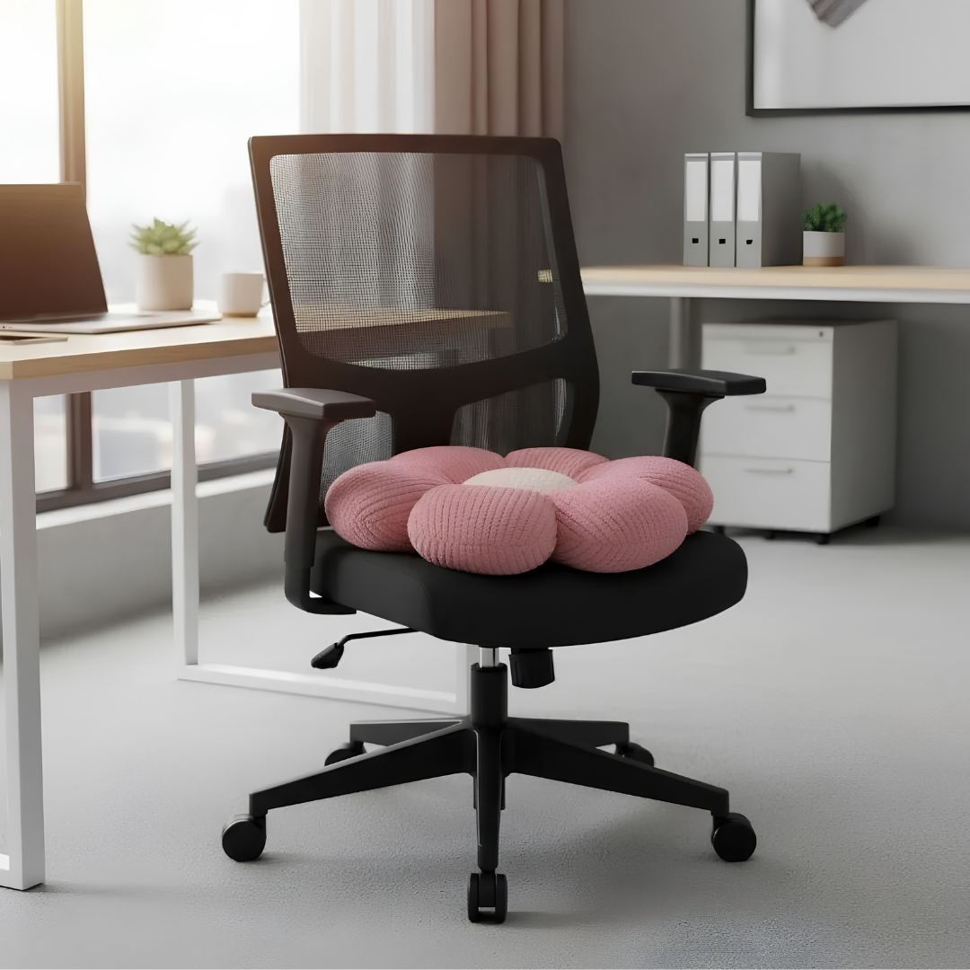 Almofada Flor 40 cm – Macia, Decorativa e Confortável | Sono Leve