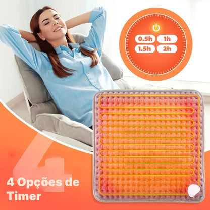 Aquecedor Elétrico para Pés – Macio, Portátil e Lavável | Sono Leve