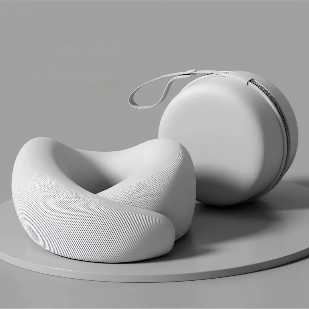 Travesseiro Cervical AuraFlex – Apoio Envolvente para Pescoço | SonoLeve