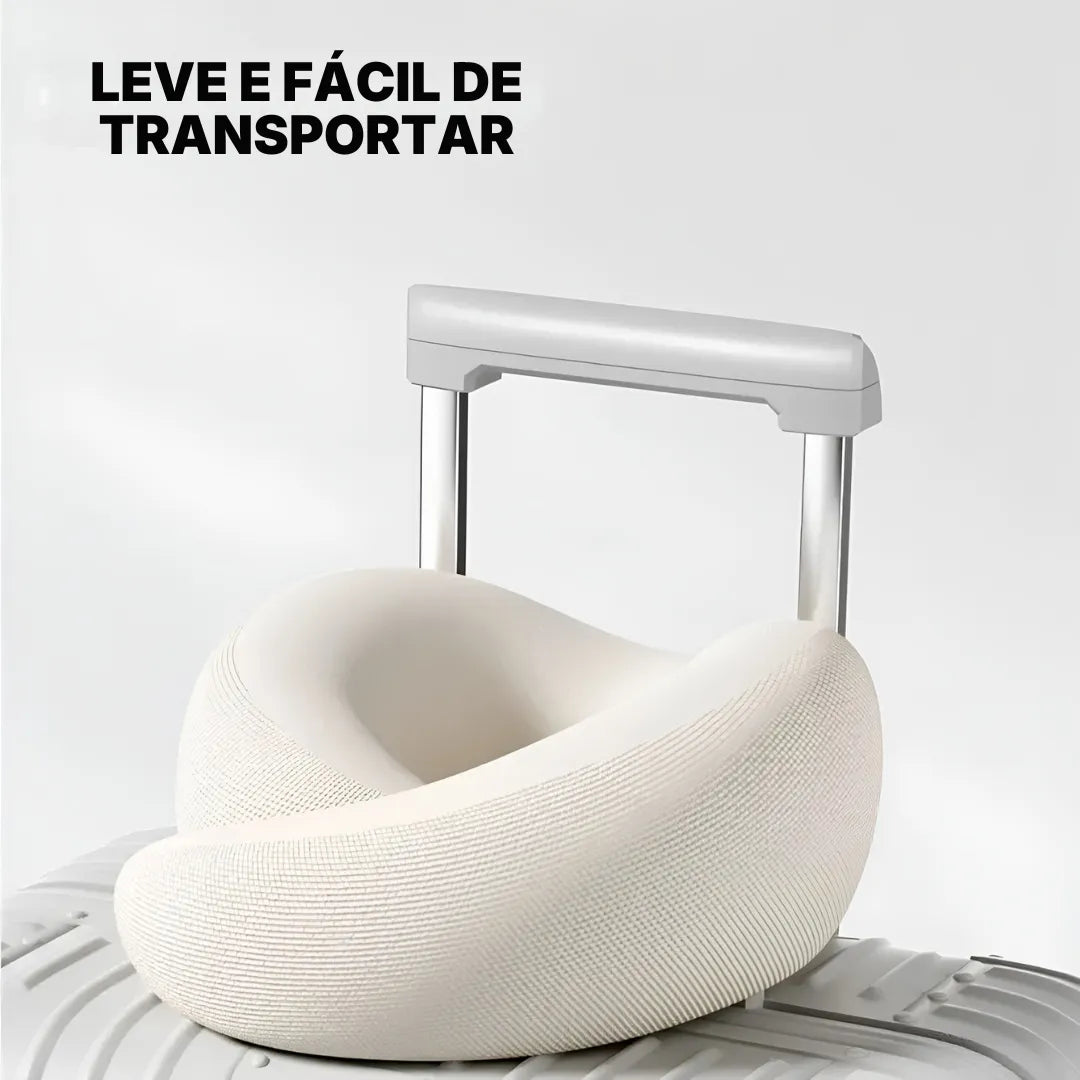 Travesseiro Cervical AuraFlex – Apoio Envolvente para Pescoço | SonoLeve