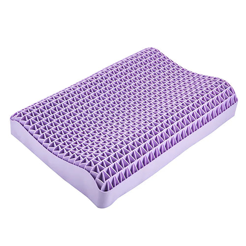 Travesseiro Cervical TPE Air Layer – Respirável, Lavável e Confortável | Sono Leve